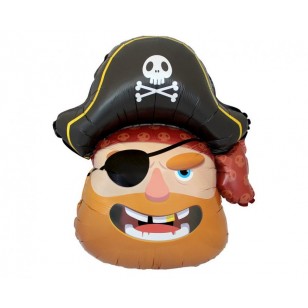 Pirate Face Supershape Balloon